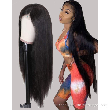 Uniky Transparent Hd Lace Frontal Wig,13x6 Lace Front Human Hair Wigs With Baby Hair,Transparent Lace Front Wigs For Black Women